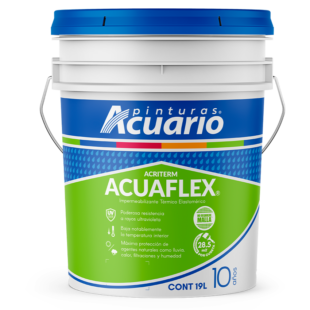 IMPERMEABILIZANTE ACUAFLEX 10 AÑOS 19L